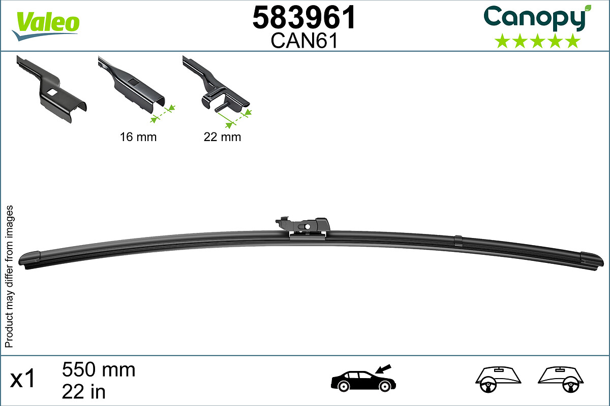 Lamela stergator 583961 VALEO